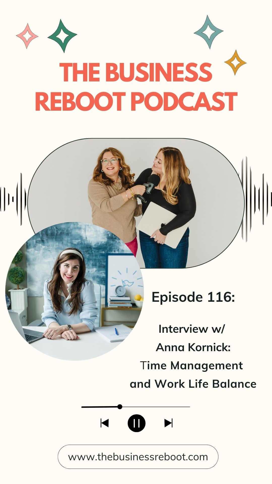 Anna Kornick and The Business Reboot Corry Frazier and Melissa Pepin